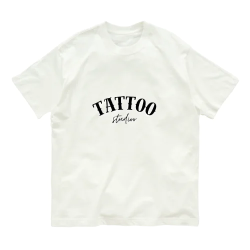 おしゃれ英字プリント Organic Cotton T-Shirt