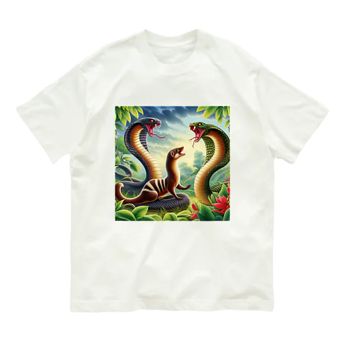 コブラVSマングース Organic Cotton T-Shirt