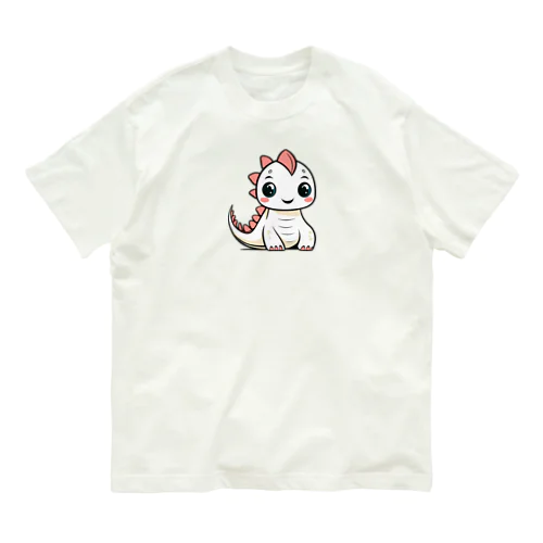 恐竜 オーガニックコットンTシャツ