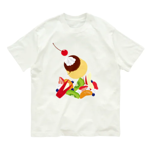 フォーリングプリンアラモード Organic Cotton T-Shirt