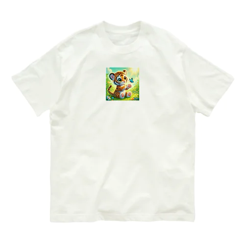 かわいすぎる虎の赤ちゃん Organic Cotton T-Shirt