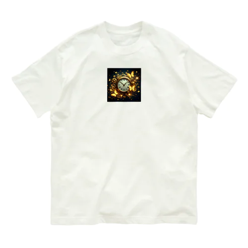 ファンタジー時計 オーガニックコットンTシャツ