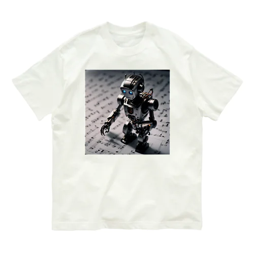 作曲ロボット オーガニックコットンTシャツ