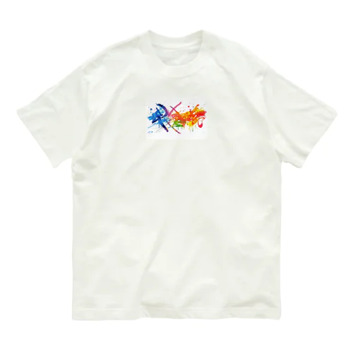 虹色 Organic Cotton T-Shirt