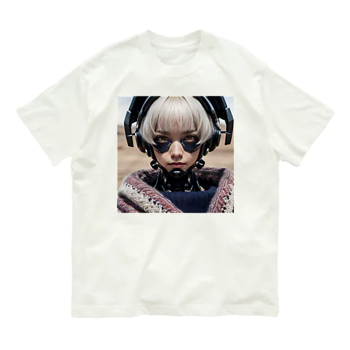 メカっ娘　リアル Organic Cotton T-Shirt