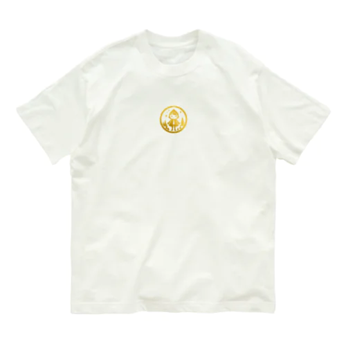 金箔　少女 Organic Cotton T-Shirt