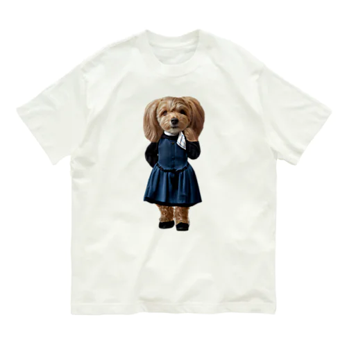 愛犬コスチューム：れあ＠チワプー Organic Cotton T-Shirt