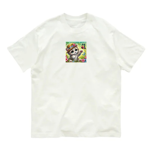 猫の可愛らしさとユーモアが満載🐱✨ Organic Cotton T-Shirt