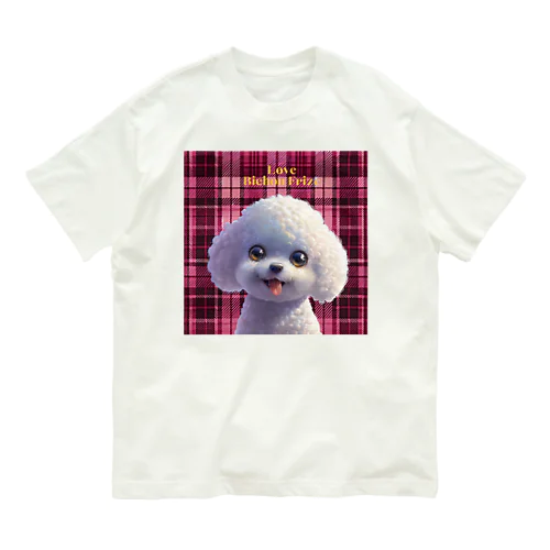 モフモフビションフリーゼグッズ Organic Cotton T-Shirt