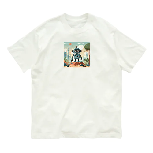 ほのぼのロボ3 Organic Cotton T-Shirt