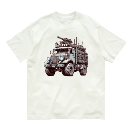 車シリーズ1 オーガニックコットンTシャツ