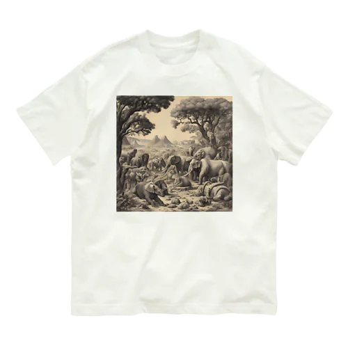 先史時代 Organic Cotton T-Shirt