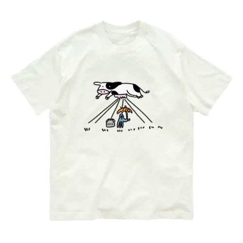 牛の逆襲 オーガニックコットンTシャツ