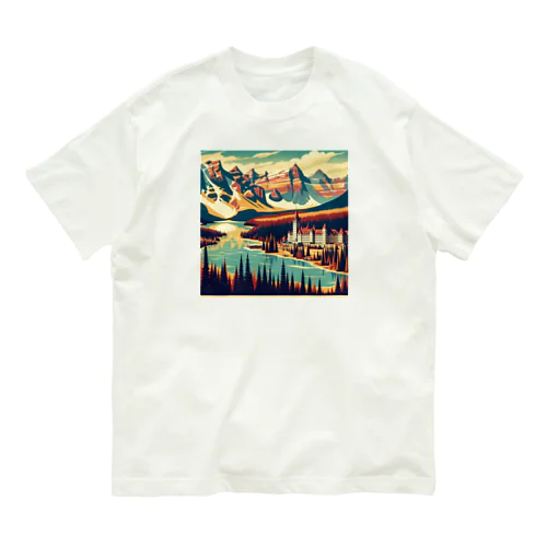 ザ カナダの自然 観光地 Organic Cotton T-Shirt