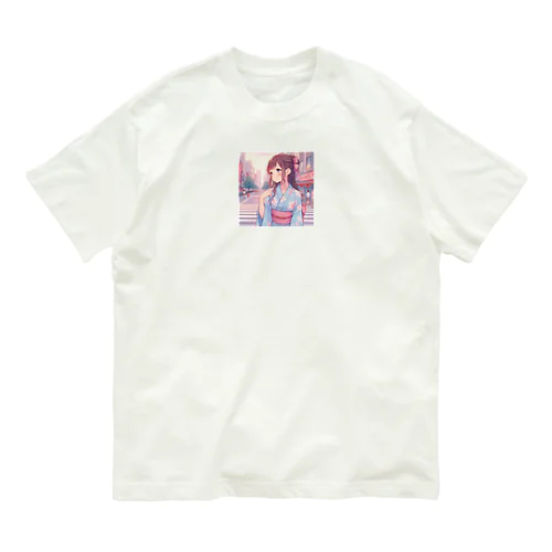 「あの人、まだかなあ？」 オーガニックコットンTシャツ