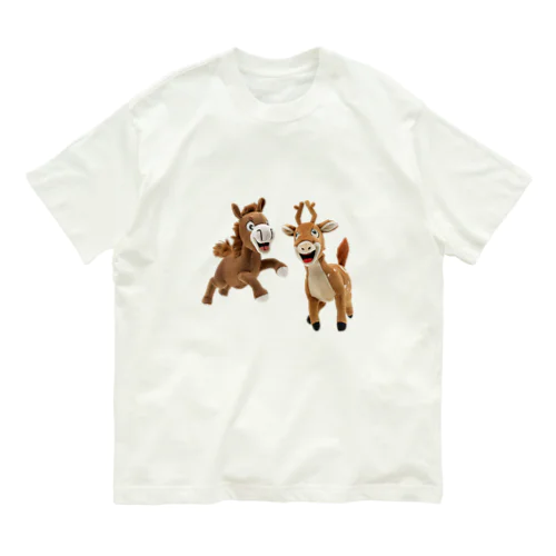 uma and shika Organic Cotton T-Shirt