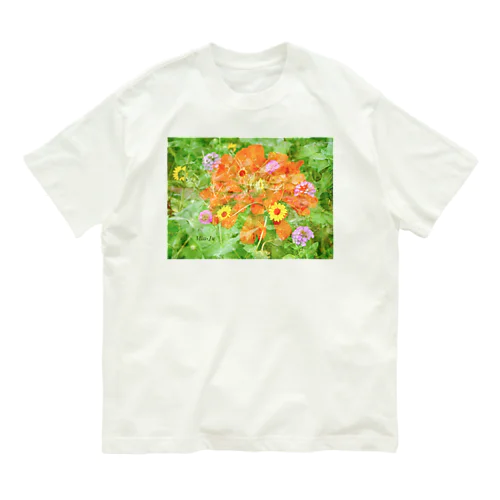 オレンジジニアソング Organic Cotton T-Shirt