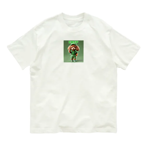 ENFPのトイプードル オーガニックコットンTシャツ