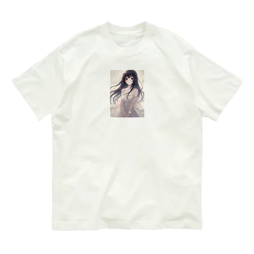 儚い少女 オーガニックコットンTシャツ