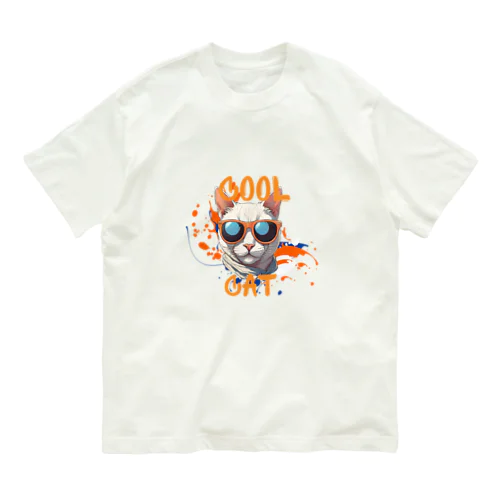 COOL CAT オーガニックコットンTシャツ