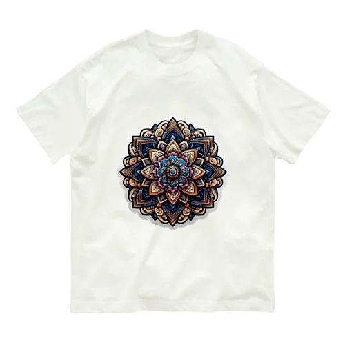 mandala オーガニックコットンTシャツ