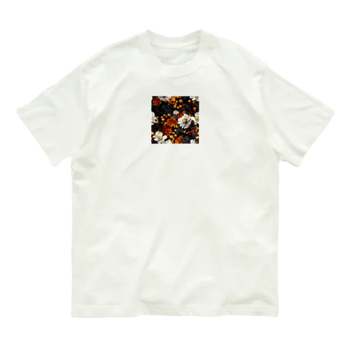 綺麗な白と黄色い花 Organic Cotton T-Shirt