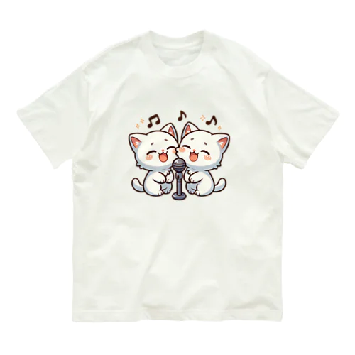 ねこコーラス 06 Organic Cotton T-Shirt