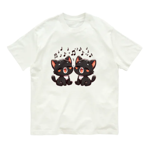 ねこコーラス 07 Organic Cotton T-Shirt