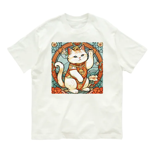 集客用子招き猫 Organic Cotton T-Shirt