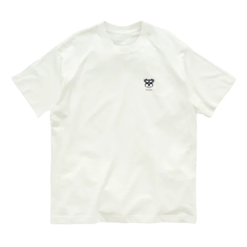 SAJIKA　ミニチュアシュナウザー　Angry　Ver Organic Cotton T-Shirt