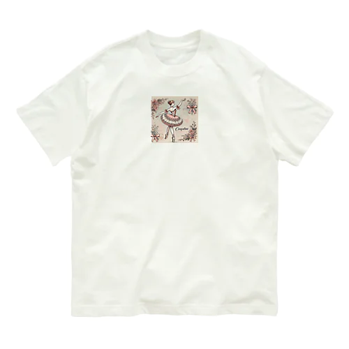 バレエ×コケット オーガニックコットンTシャツ