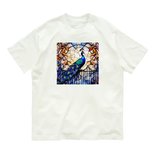 絢爛豪華・孔雀 Organic Cotton T-Shirt