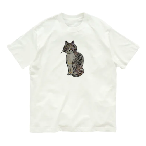 いつもご機嫌♡ハチワレちゃん Organic Cotton T-Shirt