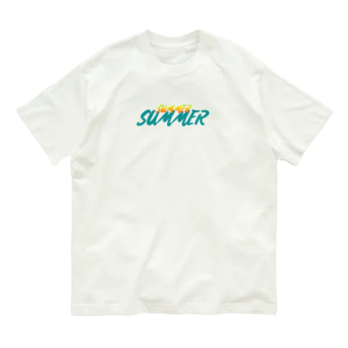 夏 オーガニックコットンTシャツ