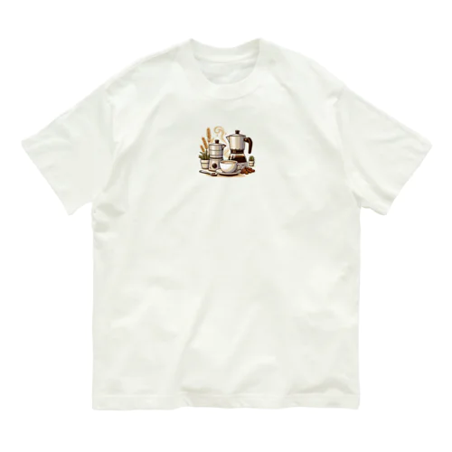 贅沢コーヒー オーガニックコットンTシャツ