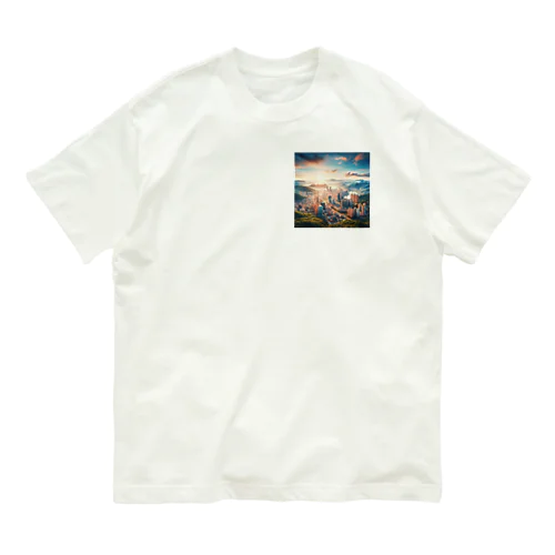  静寂の海外風景 オーガニックコットンTシャツ