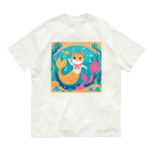 おねがいしマーメイド Organic Cotton T-Shirt