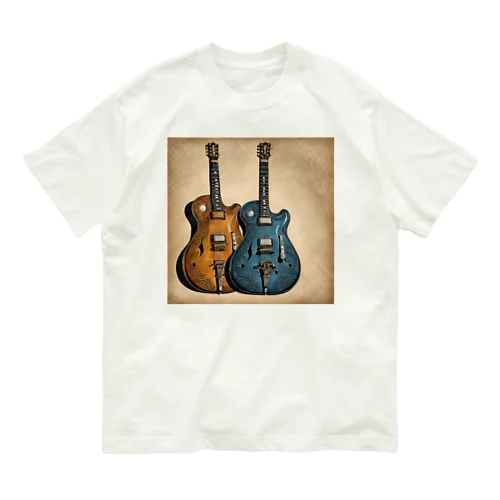 ヴィンテージギター Organic Cotton T-Shirt