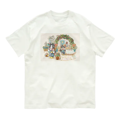 庭師　カイくんとテオくん Organic Cotton T-Shirt