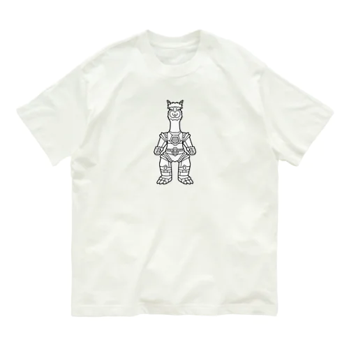 メカアルパカ オーガニックコットンTシャツ