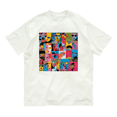 ポップアート Organic Cotton T-Shirt