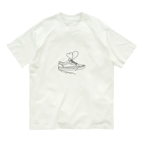 sneakers①　 オーガニックコットンTシャツ