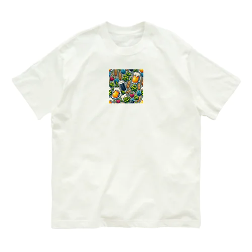 beer オーガニックコットンTシャツ