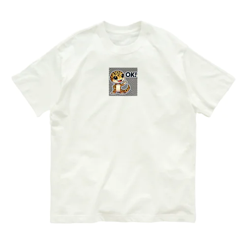 了解するヒョウモントカゲモドキ（レオパードゲッコウ）グッズ Organic Cotton T-Shirt