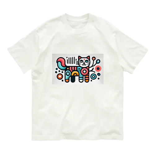 キャットくん Organic Cotton T-Shirt