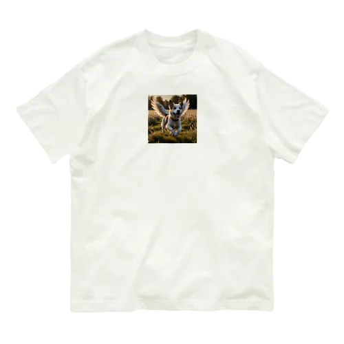 そらとぶ犬 Organic Cotton T-Shirt