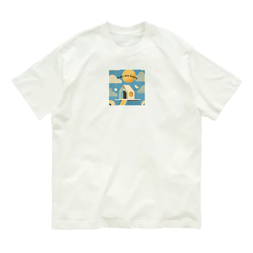 幸せをもたらす小鳥 Organic Cotton T-Shirt