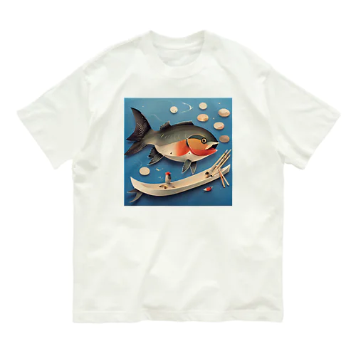 fish&kayak オーガニックコットンTシャツ