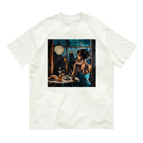 夕暮れ・寛ぎの時間　Tomoe bb 2712 Organic Cotton T-Shirt