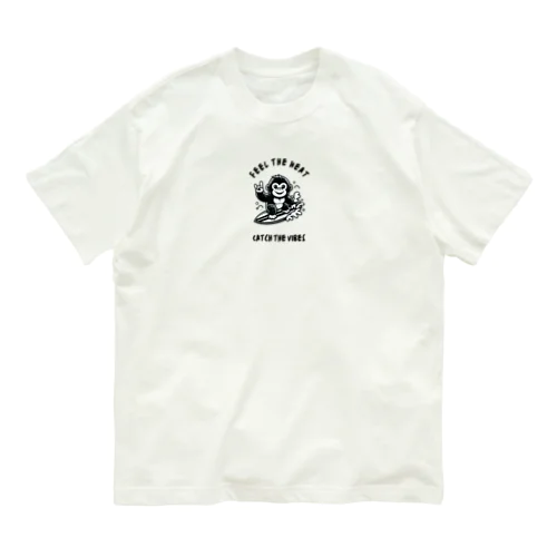 サーフィンゴリラ（服他） オーガニックコットンTシャツ